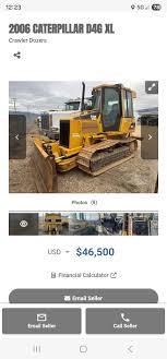 Caterpillar D4G XL Crawler Dozer