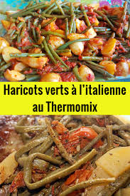 Haricots Verts A L Italienne Au Thermomix Recette Haricot Vert Recette Haricot Haricots Verts