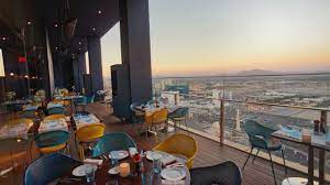 View From Rivea Restaurant Photo Courtesy Delano Las Vegas Las Vegas Airport Delano Las Vegas Vegas Vacation