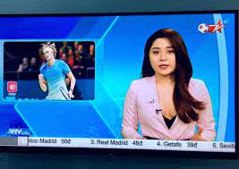 Xem bóng đá trực tuyến chất lượng hd. Ná»¯ Mc Gay Ban Tan Vi Máº·c Há»› Henh Len Song Kenh Bong Ä'a Tv Vietnamnet