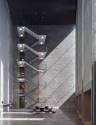 Danish National Bank Copemhagen Denmark By Arne Jacobsen Staircase Design Modern Architecture Architecture