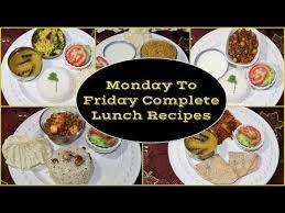 Youtube Food Menu Recipe 30 Lunch Menu