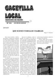 Los calendarios son fáciles de guardar como documento pdf o imprimir; Gacetilla 34 En Pdf Revista Comarcal De La Montana De Riano
