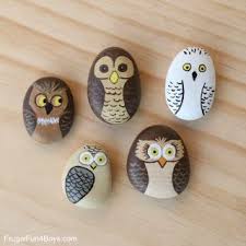 Owl Painted Rocks Frugal Fun For Boys And Girls Painted Rocks Kids Painted Rocks Owl Painting
