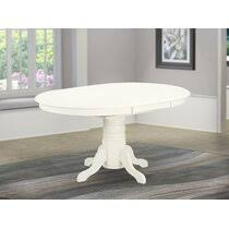 Timeless craftsmanship comes to life in this product. Oval Pedestal Small Dining Tables You Ll Love In 2021 Wayfair