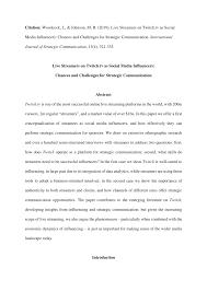 1668, john dryden, annus mirabilis: Pdf Live Streamers On Twitch Tv As Social Media Influencers Chances And Challenges For Strategic Communication
