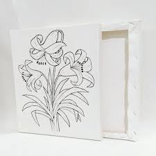 Selain bentuknya yang sangat indah juga memiliki bau yang harum. Kanvas Lukis Sketsa Bunga 20x30 Siap Pakai Shopee Indonesia