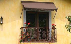 Decorative And Spear Stationary Awnings Tuscan Decorating Tuscan Living Rooms Windows Exterior