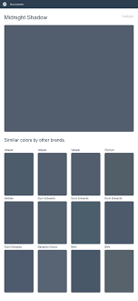 This is benjamin moore stunning in action: Benjamin Moore Midnight Blue Shefalitayal