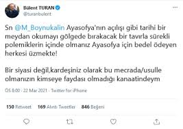 Evli ve dört çocuk babasıdır. Ayasofya Imami Mehmet Boynukalin Gorevden Mi Alindi