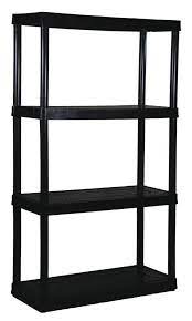 Learn how to make these stylish floating shelves for your home using materials and tools from menards.see more make it with menards videos. Maxit 32 W X 54 1 2 H X 14 D 4 Shelf Plastic Freestanding Shelving Unit At Menards