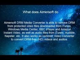 Top 3 Drm Removal Software Review Amazon Instant Video Napster How To Remove