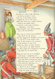 The Highwayman Alfred Noyes 1906 Childrens Poetry The Highwayman Poem Poems