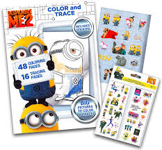 This particular minion is just the same. Amazon Com Despicable Me Minions Coloring Book With Stickers Over 200 Minions Stickers Kitchen Dining