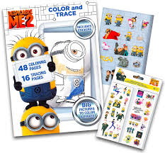 Download this running horse printable to entertain your child. Amazon Com Despicable Me Minions Coloring Book With Stickers Over 200 Minions Stickers Toys Games