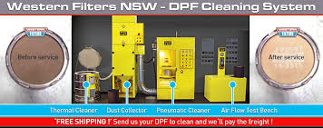 dpf cleaning system diesel particulate filter western