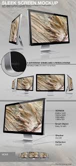 Sleek Screen Mockup Mockup Photoshop Mockup Mockup Downloads