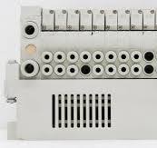 34321 SMC 16-SLOT PNEUMATIC MANIFOLD W/ NP420-DN1, AMAT 4060 ...