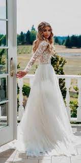 Ivory Wedding Dresses Country Weding Dresses Bohemian Wedding Dress Rustic Weddi Long Sleeve Wedding Dress Boho Wedding Dress Long Sleeve Wedding Dresses Lace