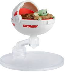 Star Wars Hot Wheels The Child Hover Pram White Gvf57 Best Buy