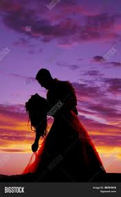 Scale to any size without loss of resolution. Silhouette Couple Image Photo Free Trial Bigstock
