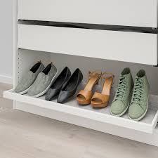 Baxton studio coolidge 33 in. Komplement Shoe Insert For Pull Out Tray Light Grey 100x35 Cm Ikea