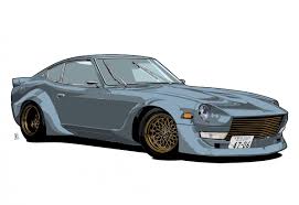 datsun 240z illustration