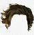Long Curly Hair Png