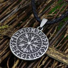 Norse Viking Vegvisir Amulet