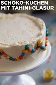 Rezept Schoko Kuchen Mit Tahini Glasur Kuchen Schokoladen Kuchen Kuchen Einfrieren