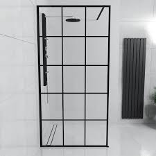 Paroi De Douche Fixe Style Industriel Atelier 80 Cm A 140 Cm Paroi De Douche Paroi De Douche Fixe Paroi De Douche Italienne