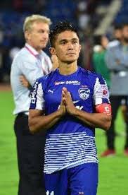 Sunil chhetri is an indian professional footballer who plays as a striker or winger and captains both indian super league side bengaluru fc. On Birthday Sunil Chhetri Named Asian Icon By Afc Gets Praise For Rivalling Ronaldo Messi