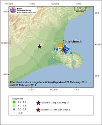 25, 2011, in christchurch, new zealand. Christchurch New Zealand Earthquake Magnitude 6 3 21 Feb 2011 British Geological Survey Bgs