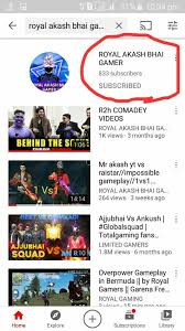 Please spourt karo bhai please subscribe to my youtube channel please. Royal Akash Bhai Gamer Posts Facebook