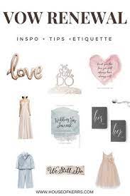 Vow Renewal Inspo Tips Etiquette Vow Renewal Dress Wedding Vows Renewal Wedding Vows