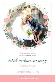 Romantic Anniversary Invitation Card Template Anniversary Invitations Anniversary Romantic Anniversary