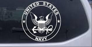 This military window strip is 16 inches wide by 1 inche tall and is also available as a 20 wide strip. Navy 12 0 X 12 0 United States Navy Military Star Vinyl Decal Stickers U S Home Decor Stickers