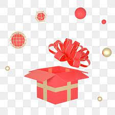 C4d Red Gold 512 Mother S Day Square Gift Box Open Gift Box Gift Box Gift C4d Red Gold Three Dimensional Texture Png Transparent Clipart Image And Psd File F Red