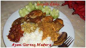 Lha resep dari jawa udah seabrek gitu non, lihat di menu jawa dan madura, hampir semua resep utama khas jawa mulai sudah tersedia tinggal diuji. Aurajelita S Kitchen Ayam Goreng Madura