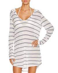 Splendid Hooded Knit Tunic Swim Cover Up Women Swimsuits Cover Ups Cover Ups Bloomingdale S Vintage Denim Shirt Swimsuit Cover Ups Swim Cover