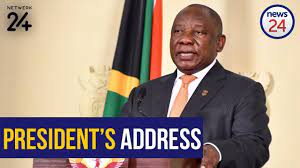 President cyril ramaphosa has laid out the government's main objectives for 2021 in his state of the nation address. Watch Live President Cyril Ramaphosa Addresses The Nation On Lockdown Day 59 Youtube