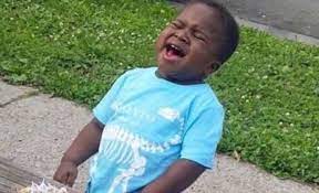 Black Boy Blue Shirt Singing Blank Template Imgflip