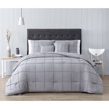 Browse a wide selection of bedding collections and individual bed linens, including duvet covers, sheets, pillowcases and more, in all sizes from twin to king. Nelli Solid Textured Comforter Set With Throw Pillows Overstock 28758132