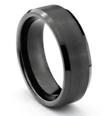 8mm Tungsten Carbide Brushed Black Mens Wedding Band Ring Available Sizes 7 14 I Mens Wedding Rings Tungsten Mens Wedding Bands Black Rings Mens Wedding Bands