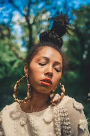 Fulani Hoop Earrings, Refuge Statement Jewelry, Inspired by Psalm 91:2,  Unique Faith-based Gift