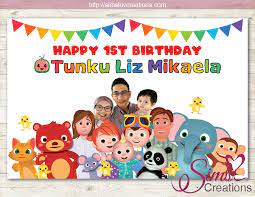 Cocomelon backdrop, cocomelon banner, cocomelon background. Pin On Nylahs 2nd Birthday
