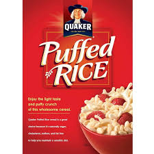 Puffed Wheat (Quaker) Cereal | Mrbreakfast.Com