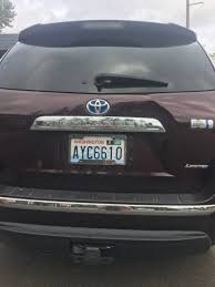 2013 toyota highlander 4dr suv. Toyota Highlander Yellow Triangle With Exclamation Point