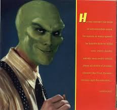 Jim Carrey S The Mask Rare Bizarre Promotional Art Geektyrant Jim Carrey The Mask Jim Carrey Film