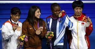 Mary kom won a bronze medal at london 2012 while valencia won bronze in rio 2016. Pause Rewind Play Mary Kom S Bronze At 2012 Olympics A Historic Feat In Indian Sporting History